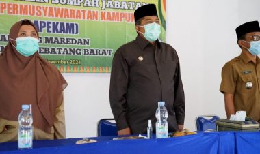 Bupati Alfedri Lantik PAW Dua orang Anggota Bapekam