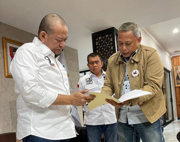 Ketua DPD RI AA LaNyalla Mahmud Mattalitti Dukung Kerja Sama Kemendagri dan BRI