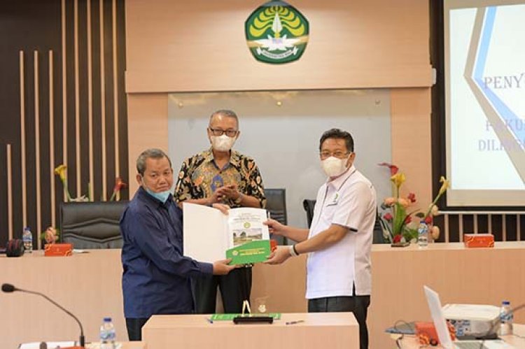 Rektor Universitas Riau Serahkan DIPA RKAKL