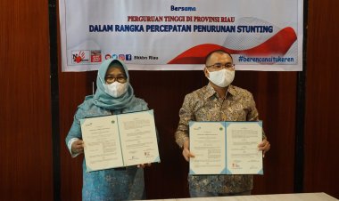 Unilak dan BKKBN Jalin Kerjasama Percepatan Penurunan Stunting di Riau
