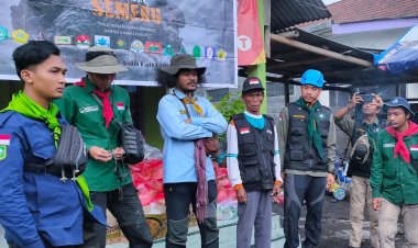 Vivaldi Emri Nobel Mahasiswa Unilak Pekanbaru Jadi Relawan Misi Kemanusian Gunung Semeru