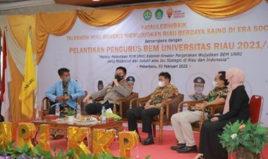 Di Hadapan Mahasiswa, Kapolda Riau Janji Berangus Praktik Prostitusi Hingga Berantas Narkoba