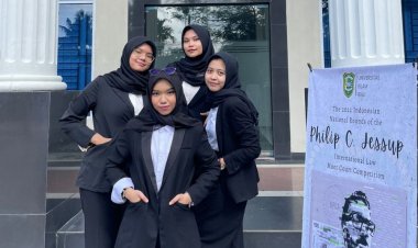 Tim Mahasiswa Ilmu Hukum Universitas Islam Riau Raih Penghargaan Spirit of Jessup Award