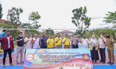 Universitas Pahlawan Tuanku Tambusai Gelar UP CUP III Tahun 2022 Antar SMA
