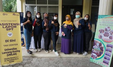 Relawan Tax Center Fekon Unilak Bantu Masyarakat Pelaporan SPT Pribadi