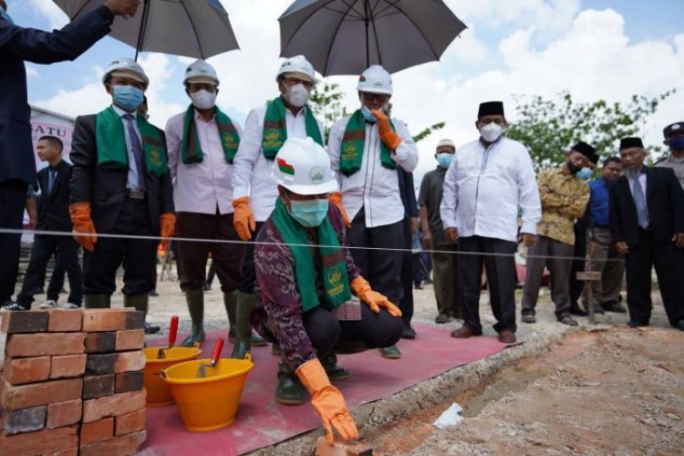 Pondok Modern Al Kautsar Pekanbaru Bangun Gedung Al Azhar