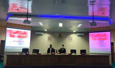 Sah, DPRD Kampar Umumkan Pemberhentian Masa Jabatan Bupati 2017-2022