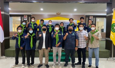 Rektor Unilak Lantik Pengurus Himpunan Mahasiswa Pencinta dan Konservasi Waradipa