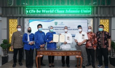 Universitas Islam Riau MoU dengan Aulia Hospital