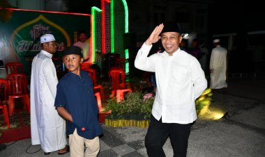 Wabup Bengkalis Pimpin  Takbiran Sambut Idul Fitri 1443 Hijriah