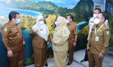 Sidak Pasca Cuti Bersama Idul Fitri, Bupati Bengkalis Kasmarni Ancam SP Pegawai Nambah Libur