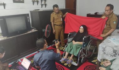 Beri Layanan Jebol Master, Disdukcapil Bengkalis  Sasar Wajib KTP-el Berkebutuhan Khusus dan Lansia