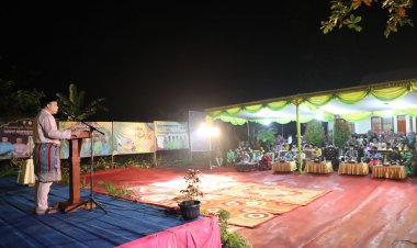 Buka MTQ Kampung Perawang Barat, Husni Merza: Alquran Perisai Generasi Islam