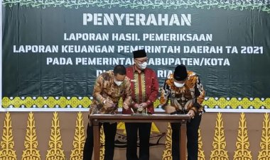 Untuk Kesebelas Kalinya, Laporan Hasil Pemeriksaan Keuangan Siak Raih Opini WTP dari BPK RI