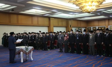 Kukuhkan 312 Pejabat dan Melantik 236 Pejabat Fungsional, Bupati Minta Tunjukkan Kinerja