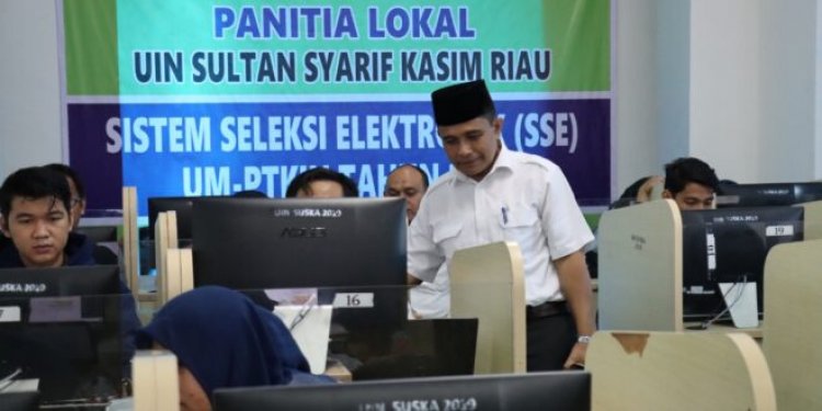 2.750 Calon Mahasiswa Baru Ikuti SSE UM-PTKIN di UIN Suska Riau