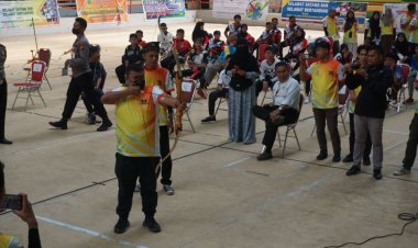 Baru Pertama Kali Digelar, Unilak Open Indoor Archery Tournament 2022 Diikuti 200 Peserta