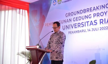 Dirjen Dikti Kemendikbud Ristek RI Ungkap Pembangunan AKSI ADB UNRI Sebagai Upaya Siapkan SDM Berkualitas