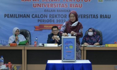 Sri Indarti Terpilih Jadi Rektor UNRI Periode 2022-2026