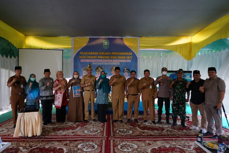 Bupati Siak Paparkan Inovasi di Tingkat Kampung di Hadapan Tim Penilaian
