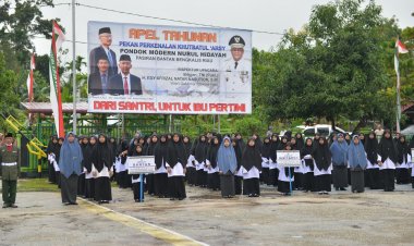 Wagubri Pimpin Upacara Pembukaan Tahun Pelajaran Baru Pondok Modern Nurul Hidayah Bengkalis