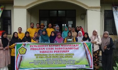 Prodi Agroteknologi Universitas Islam Kuantan Singingi Manfaatkan Kelapa Sebagai Minyak Goreng Alternatif