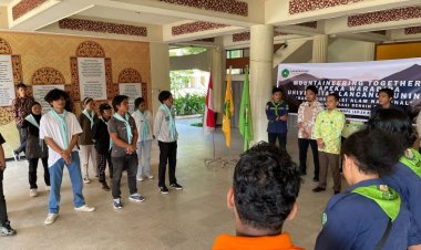 Mahasiswa Unilak Gelar Aksi Bersih Gunung di Hari Konservasi Alam Nasional