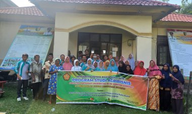 Prodi Agribisnis Faperta UNIKS Beri Penyuluhan Teknis dan Inovasi Budidaya Sayuran