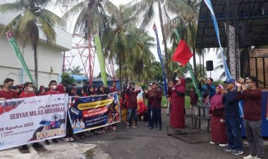Universitas Abdurrab Gelar Jalan Santai Gebyar Milad ke-17