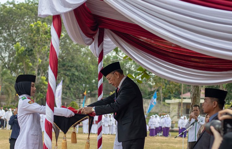 1.500 Mahasiswa Baru Universitas Pahlawan Tuanku Tambusai Ikuti Upacara ...