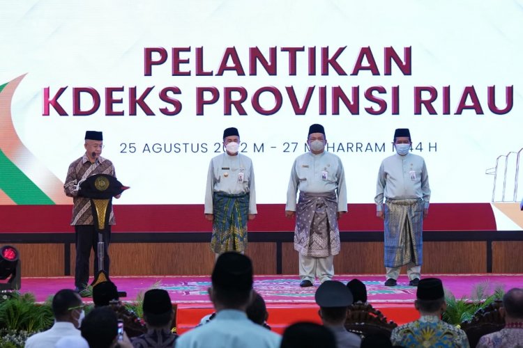 Rektor Umri Jadi Direktur Eksekutif Komite Daerah Ekonomi Keuangan Syariah Provinsi Riau