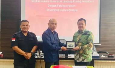 Fakultas Hukum Unilak dan Universitas Islam Indonesia Jalin Kerjasama Program Kampus Merdeka