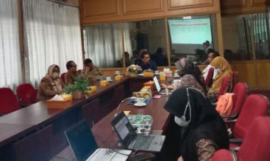 Mahasiswa Unilak Audiensi dengan Diskominfotik Provinsi Riau