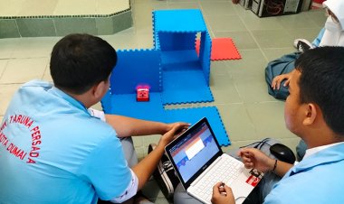 Tim PSTRK PCR Berikan Pelatihan IoT dan Computational Thinking di SMK Taruna Persada Dumai