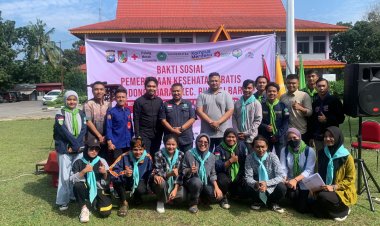 Gelar Bakti Sosial, Himapewa Waradipa Unilak Bantu Masyarakat Rumbai