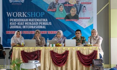 Prodi S1 Matematika Universitas Pahlawan Tuanku Tambusai Gelar Workshop Pendidikan Matematika