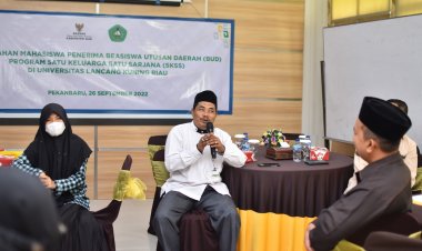 Baznas dan Pemkab Siak Kirim Delapan Putra-Putri Siak Terbaik Kuliah di Unilak