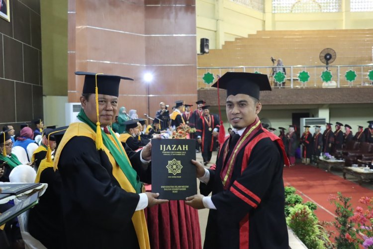 UIN Suska Riau Kukuhkan 804 Orang Wisudawan