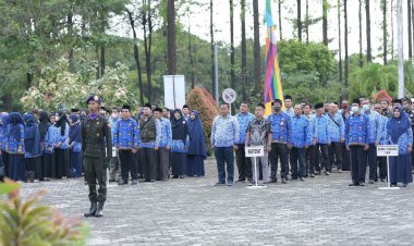 Civitas Akademika UNRI Gelar Upacara Hari Kesaktian Pancasila