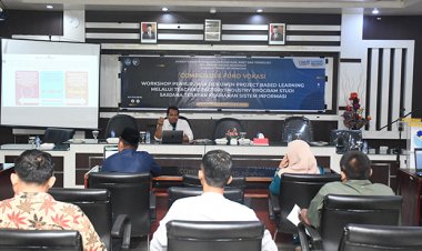 Prodi Keamanan Sistem Informasi Polbeng Gelar Worshop Penyusunan Dokumen Procect Based Learning