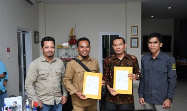 Direktur Polbeng Tandatangani Nota Kesepakatan dengan PT Agsa Global Network