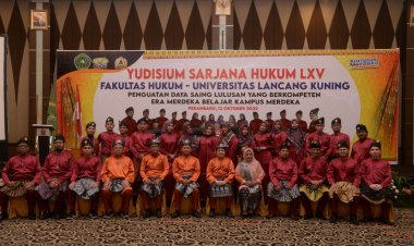 Arini Pangaribuan Jadi Pemuncak Yudisium LXV Fakultas Hukum Unilak