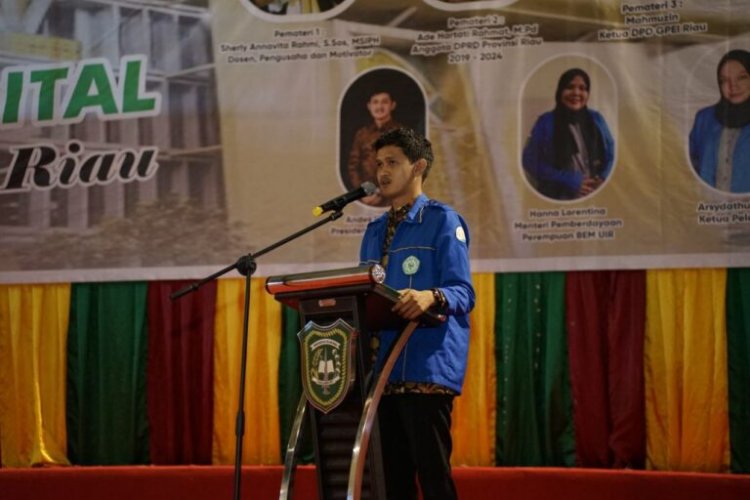 BEM UIR Laksanakan Seminar Nasional Kemandirian Mahasiswa Secara Ekonomi di Era Digital