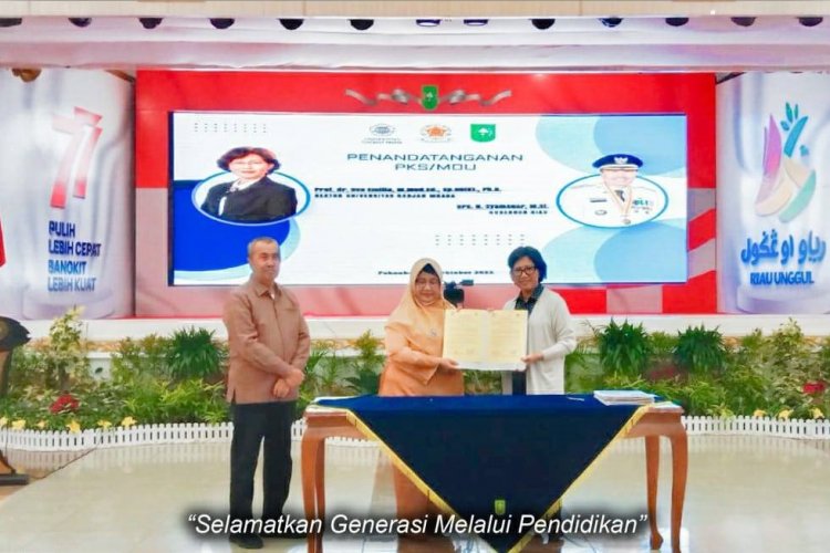 Universitas Abdurrab Jalin Kerja Sama dengan Universitas Gajah Mada