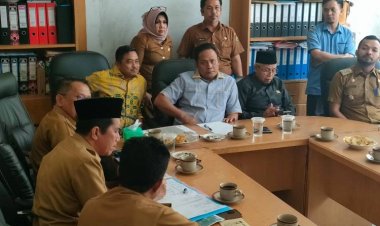 Komisi IV DPRD Kampar RDP dengan Masyakat dan Perusahaan, Pertanyakan Penutupan Hingga Perawatan Jalan