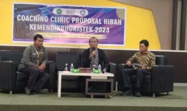Hadirkan Prof Dr Saryono, LPPM Unilak Gelar Coachinc Clinic Proposal Penelitian Dosen