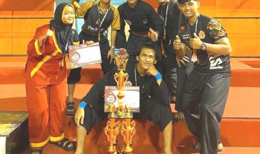 Tim Pencak Silat Umri Raih Juara Umum Riau National Championship