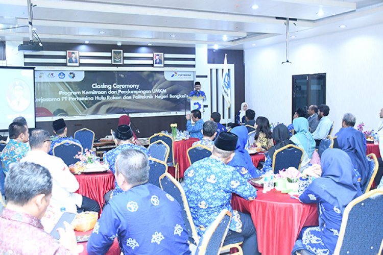 Politeknik Negeri Bengkalis Gelar Closing Ceremony Program Kemitraan dan Pendampingan UMKM