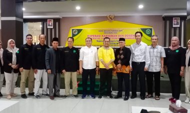 Rektor Unilak Buka RAT Koperasi Unilak Tahun Buku 2022