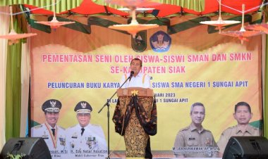Kunjungi SMA Negeri 1 Sungai Apit, Gubri Ajak Guru Gali dan Kembangkan Potensi Terbaik Siswa